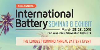 International Battery Seminar - Inventus Power - Booth#429 