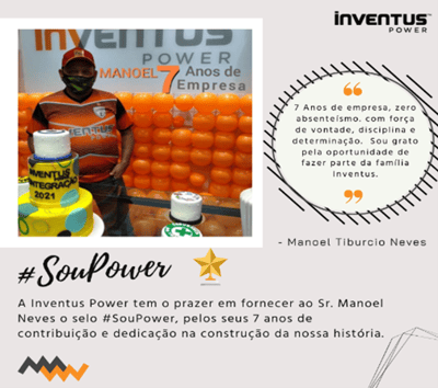 Inventus Power Brazil I AM POWER