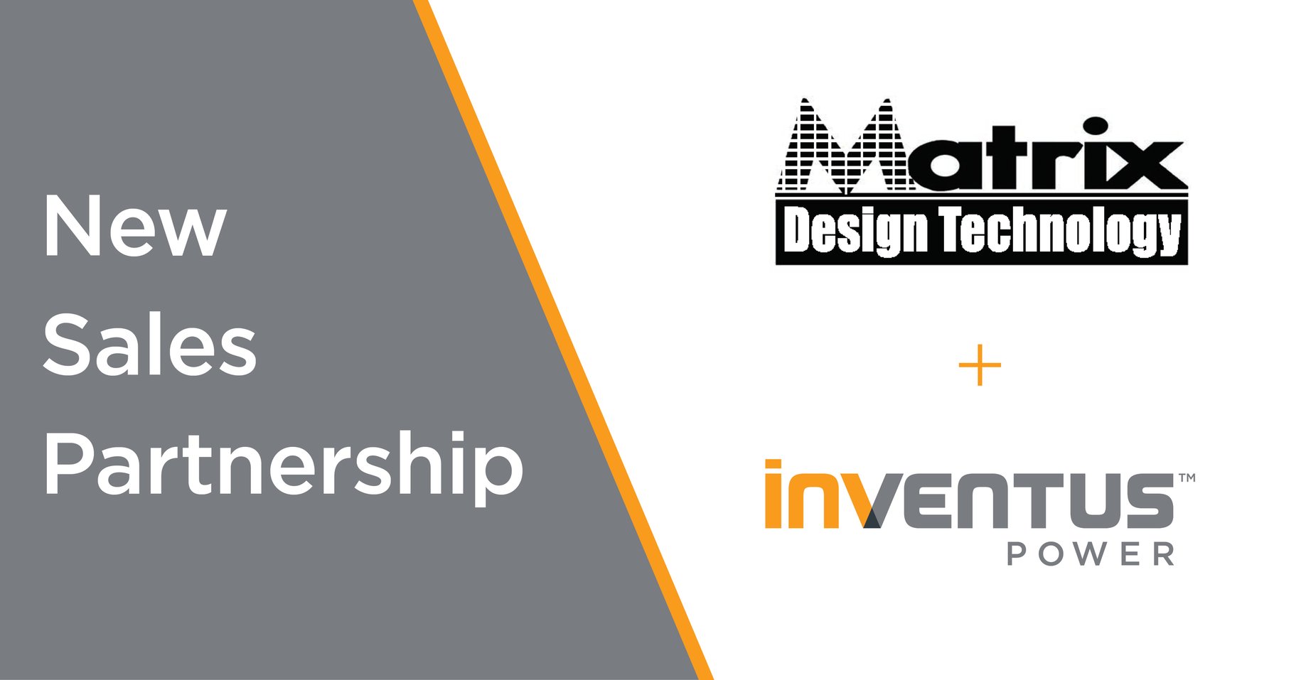 Inventus Power and Matrix Design Technology Announce Sales Partnership