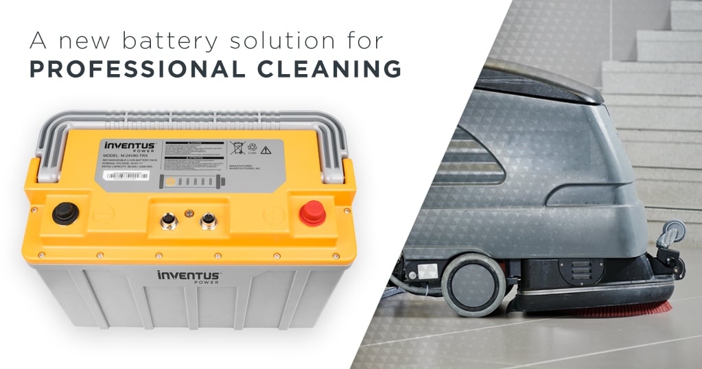 PROTRXion Batteries for Cleaning Machines Inventus Power
